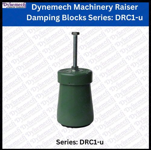 Dynemech Machinery Raiser Damping Block Mounts Series -DRC1 U