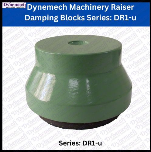 Dynemech Machinery Raiser Damping Block Mounts Series DR1 U