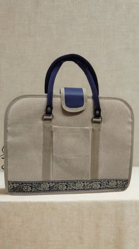 Jute Laptop Bags, Color : Natural For Office, Confrence