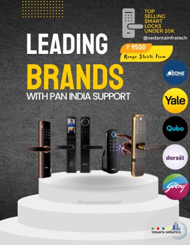 Wifi Fingerprint RFID APP Access Smart Door Locks