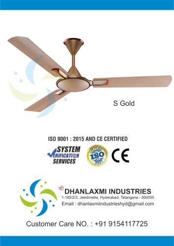 White Ceiling Fans, Number OF Blades : 3 Blade, Fan Speed : 400 RPM