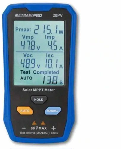 Plastic Metravi PRO Solar Mppt Meter, Packaging Type : Box