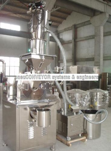 Dilute Phase Conveying System, Pressure : vacuum operated