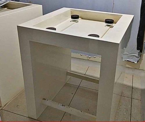 Mild Steel Anti Vibration Laboratory Table 900x600x600 Mm