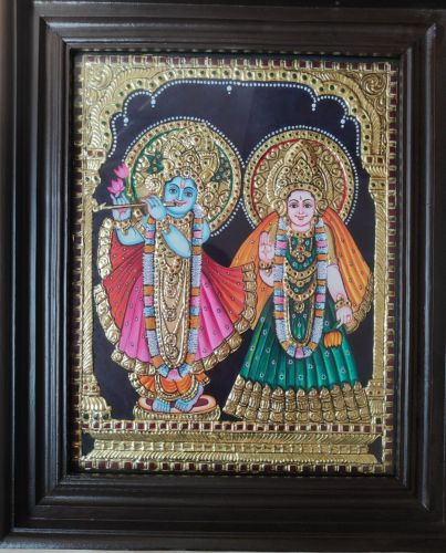 Krishna Ji Tanjore Paintings for Home, Hotels, Home Decor