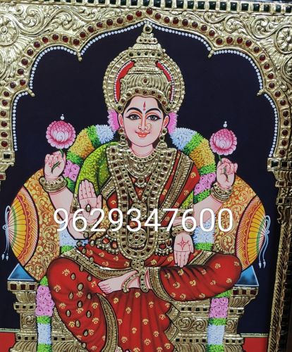 Laxmi Maa Tanjore Paintings for Home, Hotels, Home Decor