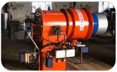 Dual Bloc Burner, Color : Silver for Boiler Combustion