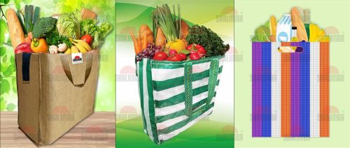 Grocery Bags for Fruits, Vegetables