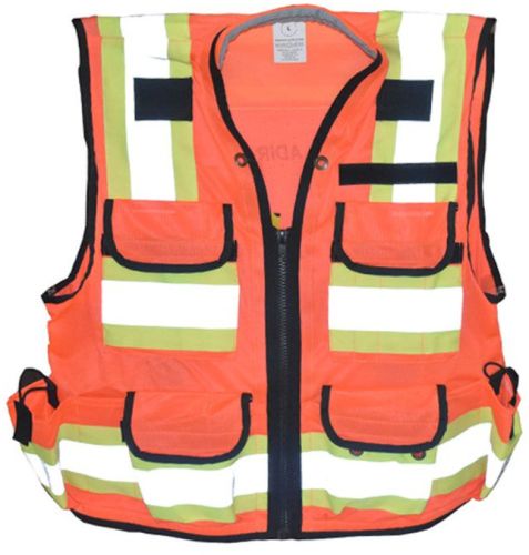 Personalized Safety Vest Jacket with Multiple Utility Pocket