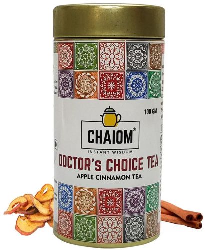 Doctors Choice Apple Cinnamon Herbal Tea, Form : Loose Leaf