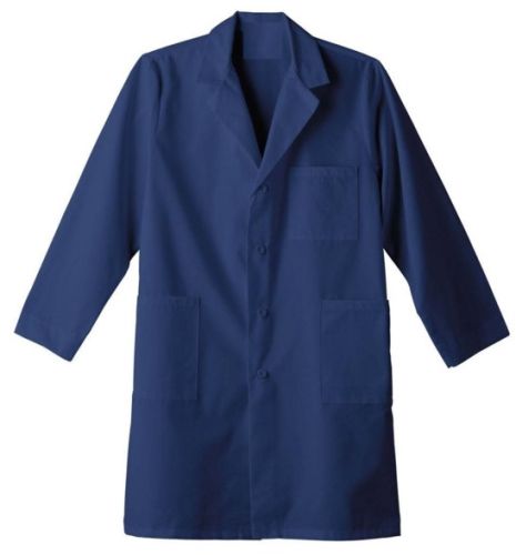 Polyester Lab Coat Blue, Gender : Unisex for Medical Settings