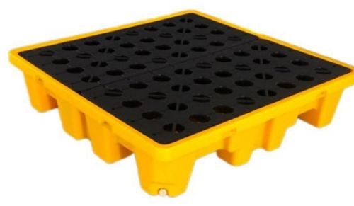 Polyethylene Spill Pallet 4 Drum X 210Ltrs