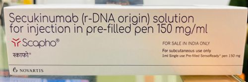 Scapho 150mg Secukinumab Injection, Packaging Type : Box