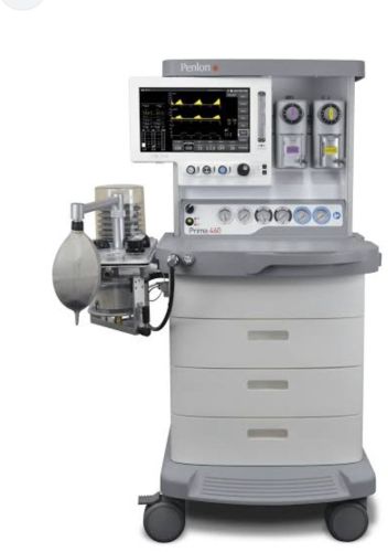 Semi Automatic Anaesthesia Machine, Color : White