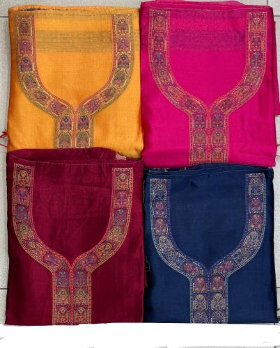 3 Piece Thread Weaving Blended Silk Suit