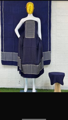 Unstitch Ajrakh Modal Silk 3 Piece Suit Set