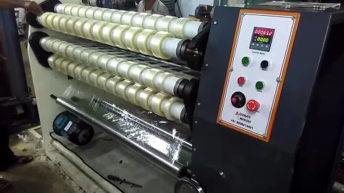 Polyster Light Duty Slitting Machine, Power : 3hp