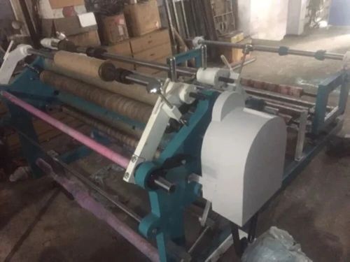 Mild Steel PVC Slitting Rewinder Machine, Power Source : Electric