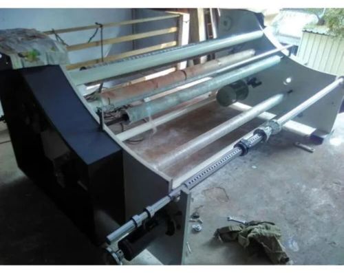 Mild Steel Tarpaulin Slitting Rewinder Machine