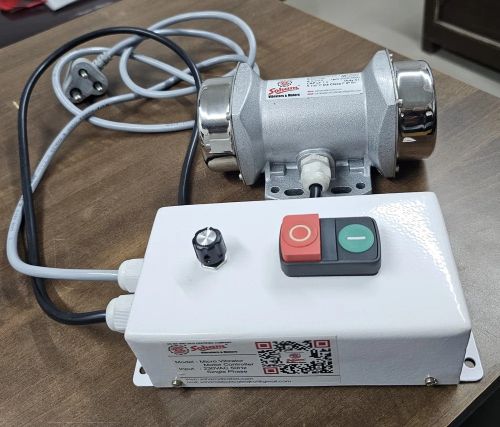 Soham 0.04KW Micro Vibration Motor, Color : Orange