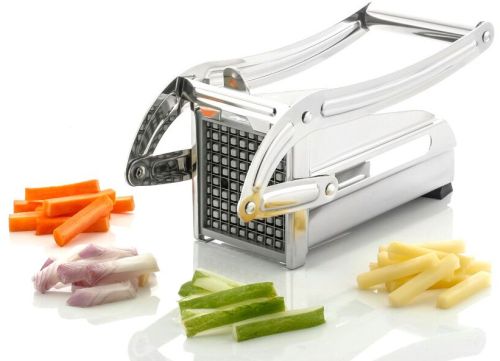 Manual Potato Chipser, Color : White