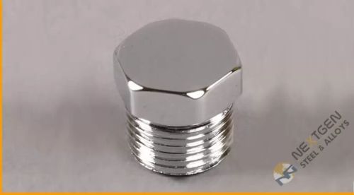 Threaded Head Plug, Color : Metallic
