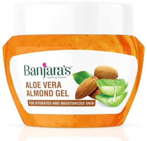 Aloe Vera Almond Gel for Hydrate, Rejuvenate