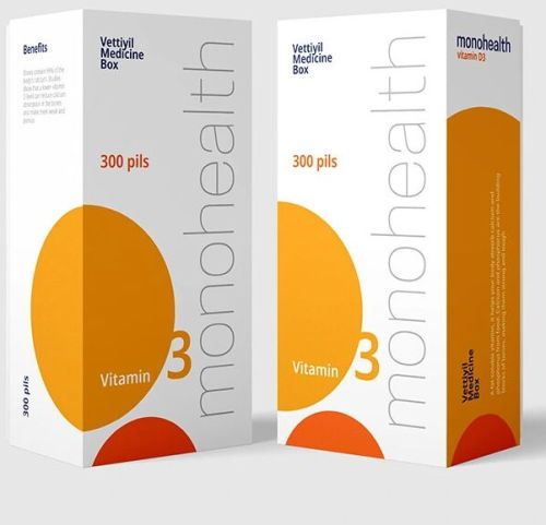 Offset Printed Mono Cartons, Design : Detailed Design