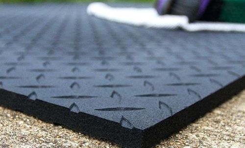 Rubber Mats, Pattern : Printed, Plain, Dotted