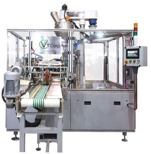 Sturdy Compact Materials Rotary Pick Fill Seal Machine