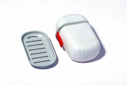 Plastic Travelling Soap Case, Color : Multie