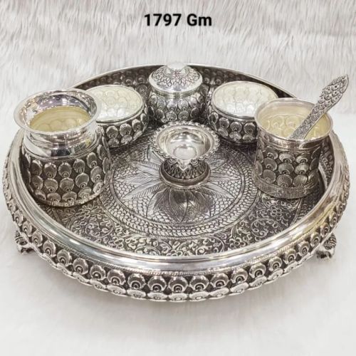 Designer 92.5% Pure Silver Arta Thal Set