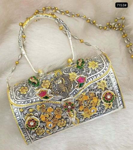 Nakhra Fusion Pure Silver Hand Purse