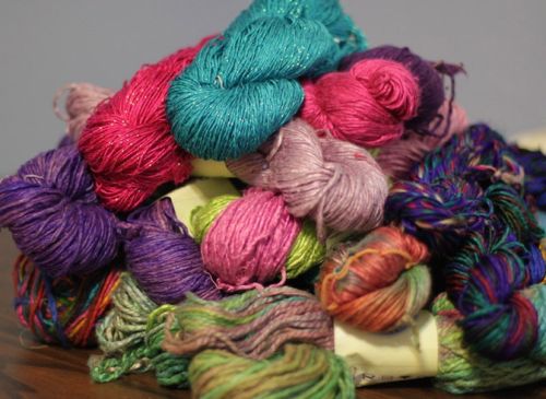 Roving Silk Yarn