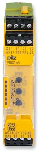 DC Pilz Safety Relays, Color : Yellow