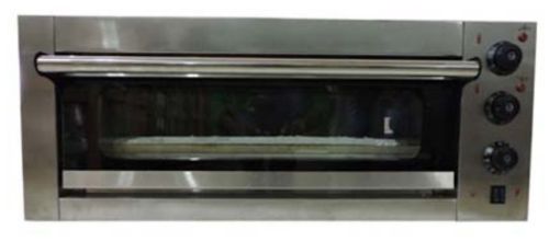 Electric Metal Single Deck Oven, Color : Silver