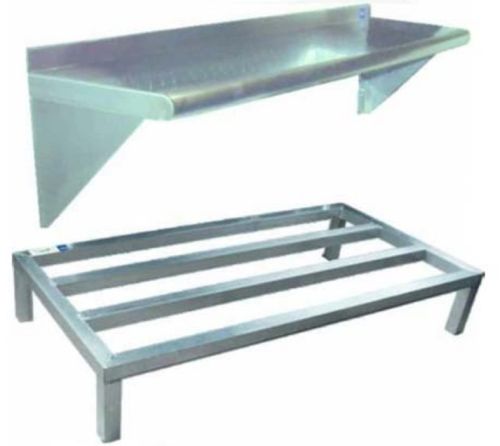 Stainless Steel Wall Shelf Dunnage Rack