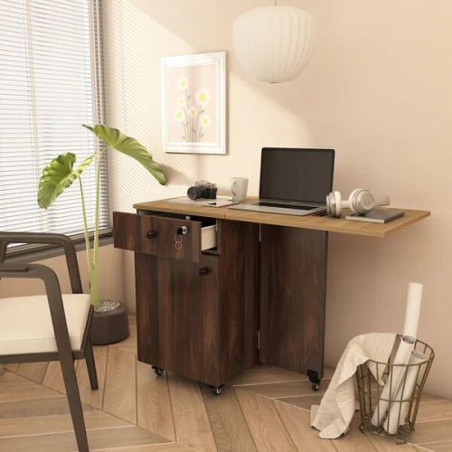 Engineered Wood Smart Convertible Study And Computer Desk
