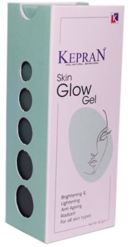Kepran Skin Glow Gel, Color : Transparent, Packaging Type : Bottle