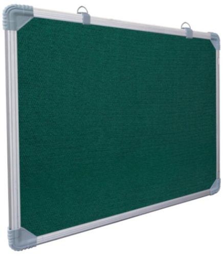 Green Aluminium Frame Notice Board, Shape : Rectangular