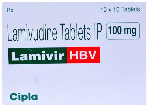 Lamivir Hbv 100mg Lamivudine Tablets, Packaging Type : Strips