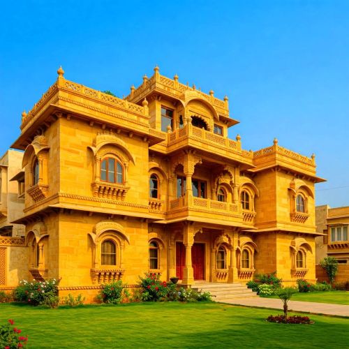 Plain Polished Sandstone Jharokha Customized, 3-5 Feet