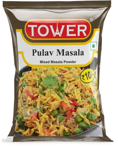 Tower 15 Gm Pulav Masala, Color : Brown