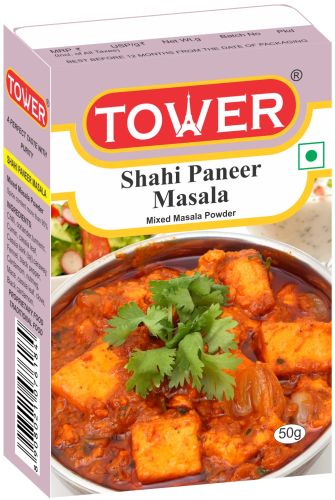 Tower 50 Gm Shahi Paneer Masala, Packaging Size : 50g for Cooking