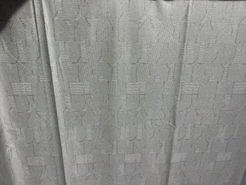 Light Grey Soft Cotton Printed Fabric for Mens Apparel Making