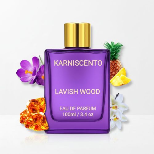 Karniscento Lavish Wood Perfume, Form : Liquid