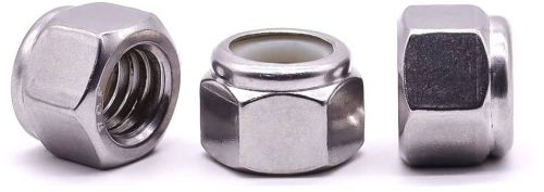Metal Nylock Nuts, Color : Silver Standard for Fitting Use