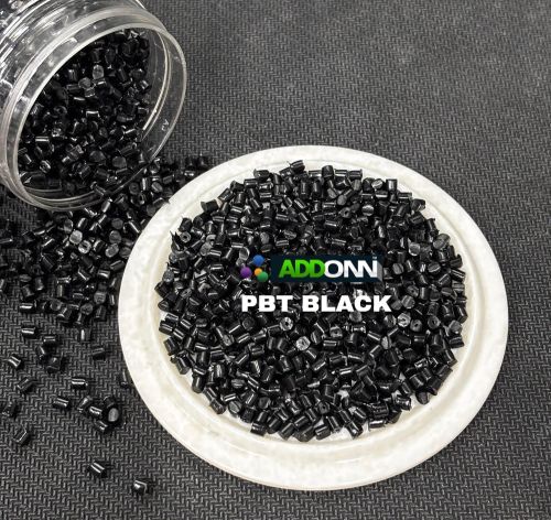 Pbt Plain Black Plastic Compound For Auto Parts, Electrical Parts