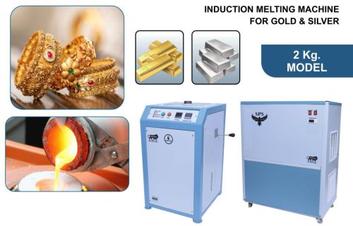 2 Kg SPS Induction Furnace for Precious Metal Melting