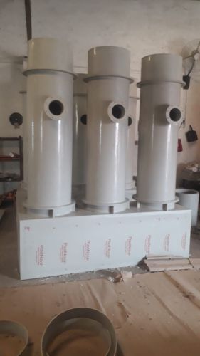 4000 CFM PPH Vertical Fume Scrubber System